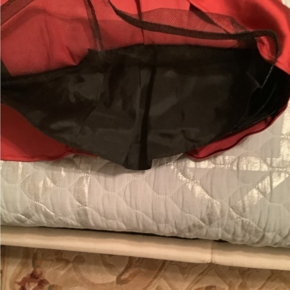 CHETTA B~RED FIT & FLARE DRESS~SIZE 12~NWT - Picture 6 of 11